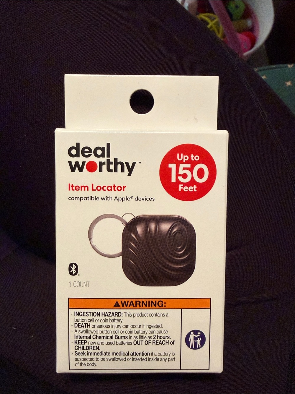 Dealworthy Bluetooth Item Locator - Black